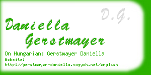 daniella gerstmayer business card